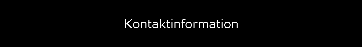 Kontaktinformation